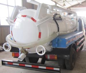 Cheap High Pressure Vacuum Pump Sludge Truck For Muddy Water Sanitation Vehicles for sale