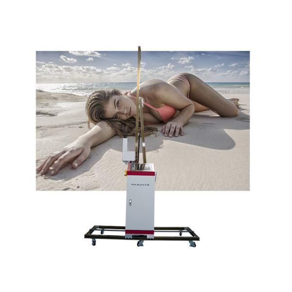 Intelligent Vertical 3D Wall Painting Printer 2.5m high Dimension