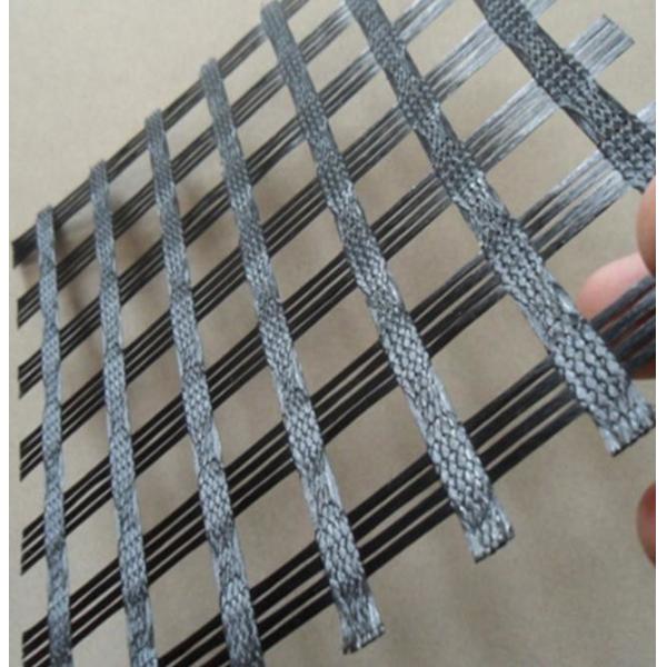 High Tensile Strength Biaxial Geogrid Slope Stabilization Reinforcement PET