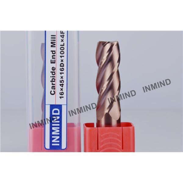 Long 4 Flute Carbide Square End Mill CNC Machine Cutting Tool