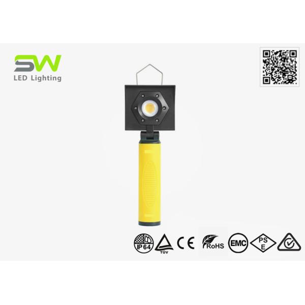 5500-6500 K Handheld Magnetic LED Inspection Light With Wall Clamp Storage