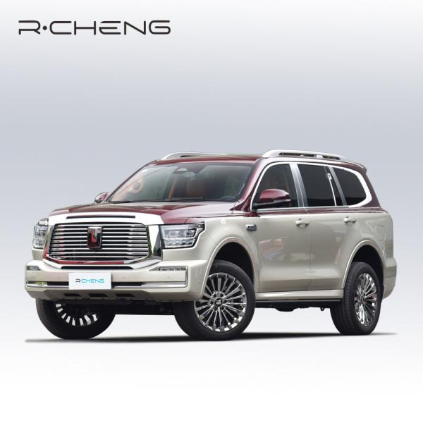 Great Wall Motor GWM Tank 500 SUV Vehicle Golden Red Color Max Speed 180km 48V Light Hybrid