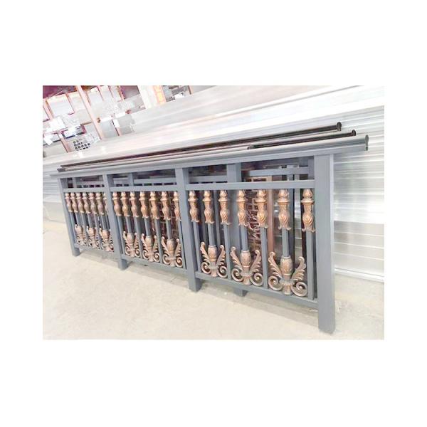 KDSBuilding Modern design Top Quality Aluminum Outdoor Fence Staircase Balustrade Occasion