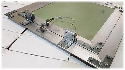 ISO9001 20x20 Plasterboard Door Access Panel Moisture Proof