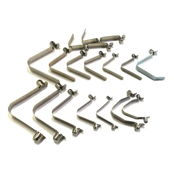 Anti Rust Button Spring Clips For Telecommunicate Equipment