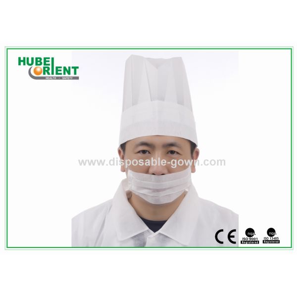 Long Bouffant Disposable Head Cap With Different Colors For Workplace