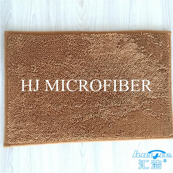 Super Soft Microfiber Mat Chenille Bath Mat Floor Cushion Grey Color Super Absorbent