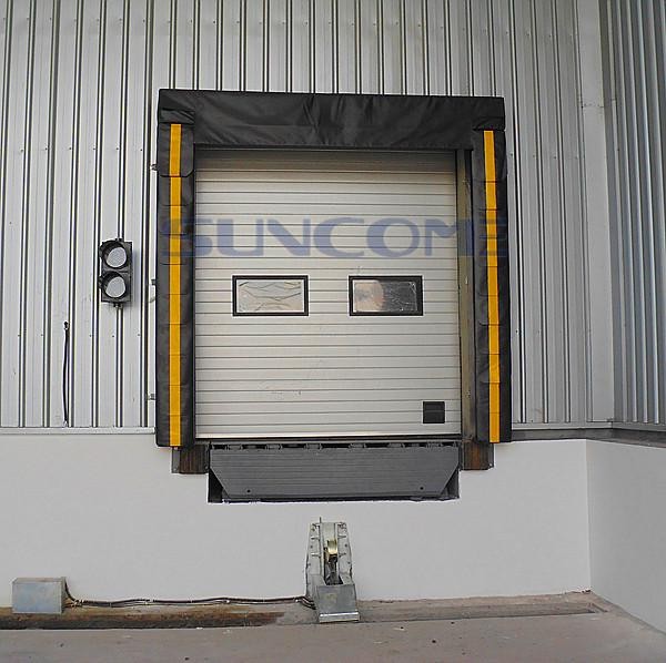 Sponge Dock Seals and Shelters Rolling Formed Galvanzied Steel Frame