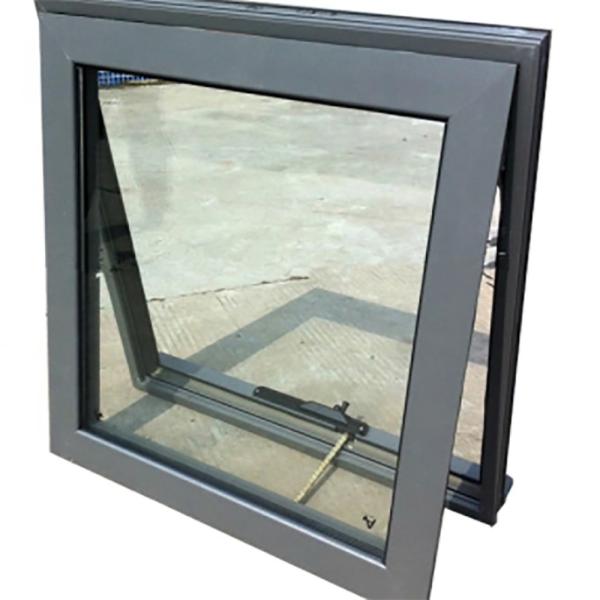 SKATE Customized Colors Powder Coating Aluminum Awning Window with Superior Water Tightness