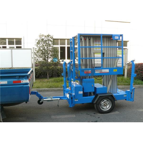 8m Platform Height Electric Man Lift Trailer mobile aerial work platform