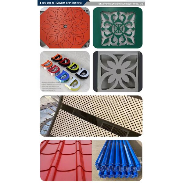 1060 3003Color Coated Aluminum Coil Durable Paint Systems Ideal for Construction, Appliances & Signage