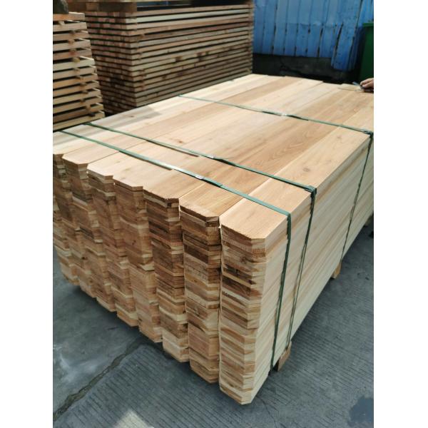 Residential 140/152mm Width Cedar Wood Fence KD Treatment Not Coated