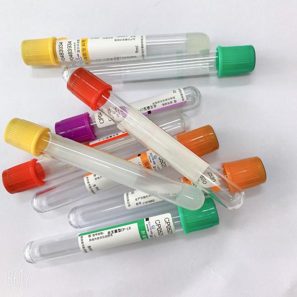 Safety vacuum blood colletion tube Blood Collecting Tube Gold Top Blood Test Single Use