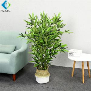 Cheap Indoor Artificial Bamboo Trees In Pots For Aisle Corridor Partition Decoration R020041 for sale