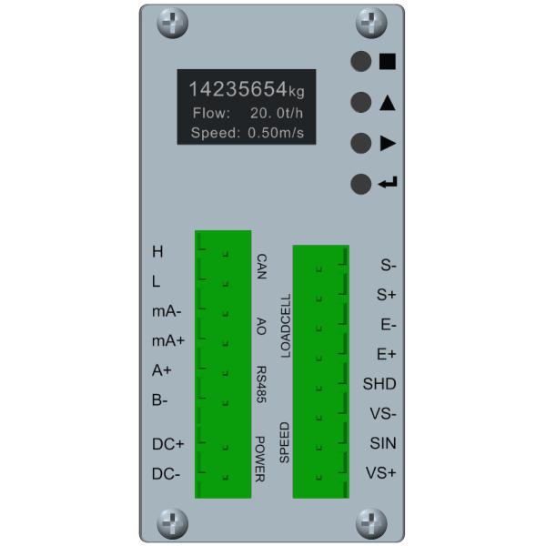 CANBUS Communication Guide Rail Type 24V Belt Weigh Feeder Controller