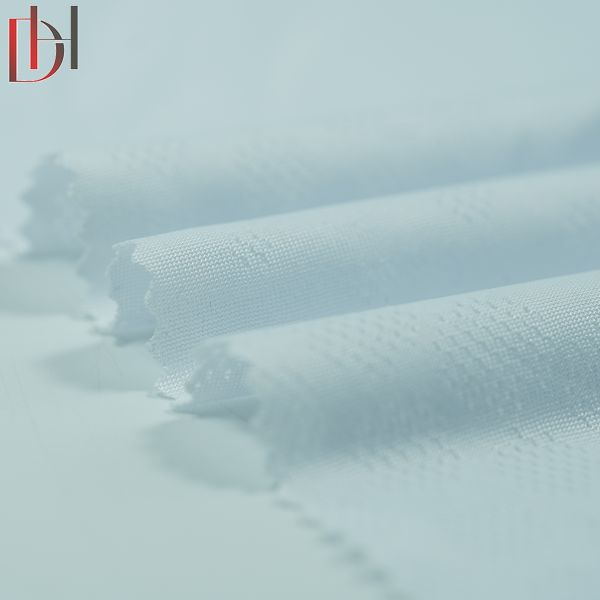 High End Jacquard Knitted Fabric Soft Shirt Sport Jacquard Textile Fabrics