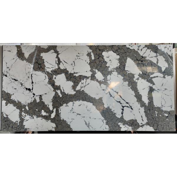 SGS Marble Like Quartz Island Top Faux Stone Siding Panels Granite Marble Quartz Table Top