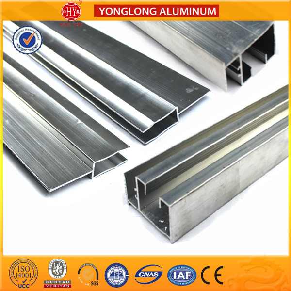 Shining Decorative Durable Anodized Aluminum Window Frames Salt - Tolerant