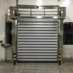 China Stainless Steel High Speed Spiral Door anti breaking Smoothly With Motor for sale