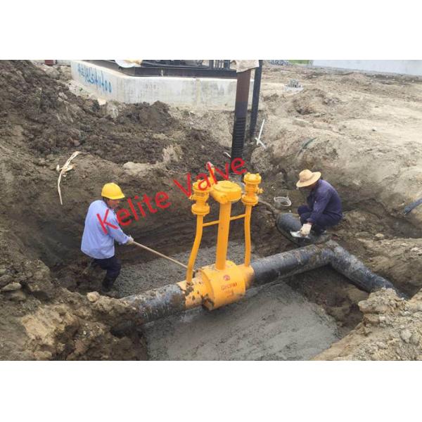 API 6D Fully Welded Ball Valve Carbon Steel Stainless Steel Material