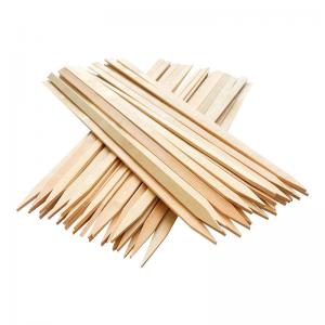Cheap Bamboo Skewer Flat Shape Bbq Skewer Disposable Healthy BBQ Sticks for sale