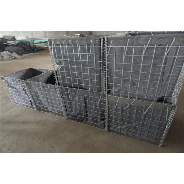 Military Hesco Gabion Baskets Galvanized High Security Welded Gabion Box