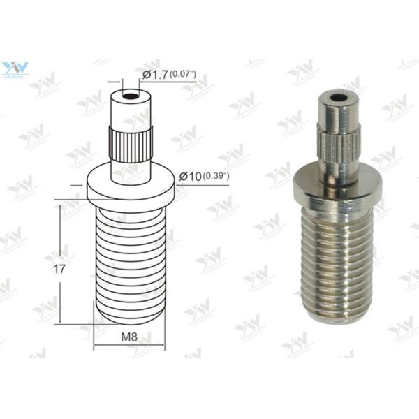 M8 Male Thread Ceiling Cable Hangers Brass Material Installed Wholly Without