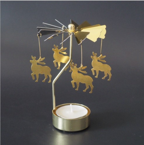Decorative 26g H12cm Metal Modern Candle Holder