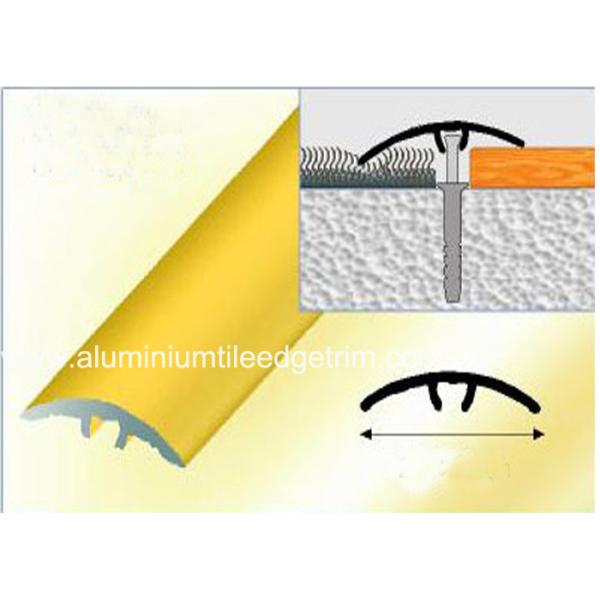 Aluminium Tile To Carpet Trim Black Metal Transition Strip Cover Strip Anodized Effect
