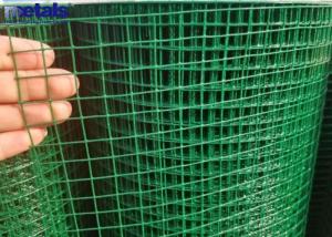China Plastic PVC Coated Wire Mesh Welded Galvanised Mesh Panels 1/2-4 For Outdoor Fence on sale