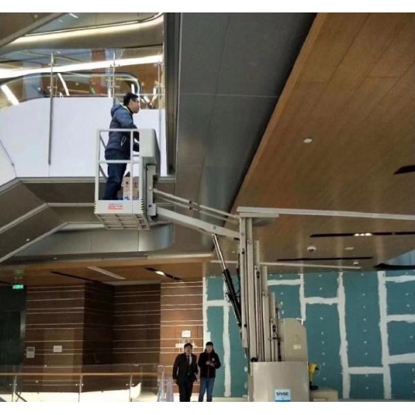 8m Platform Height 360 Degree Free Rotation Self Propelled Mast Boom Lift