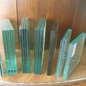 deep processed glass factory supply high quality 10+10mm laminated glass