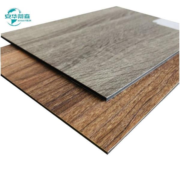 2440mm Wood Grain External Wall Cladding Pvdf Coating ACP 6mm