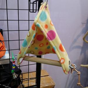 Cheap fleece hideaway perch tent bird swings, for parrot sleeping,medium for sale