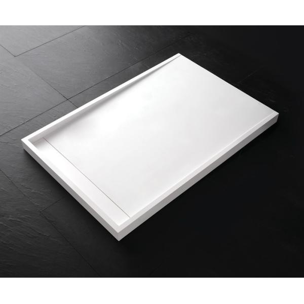 Rectangular Bathroom Shower Tray  Non Slip Shower Tray Eco Friendly