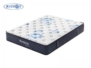 Cheap Knitted Fabric Memory Foam Pocket Coil Mattress Bedding Set for sale