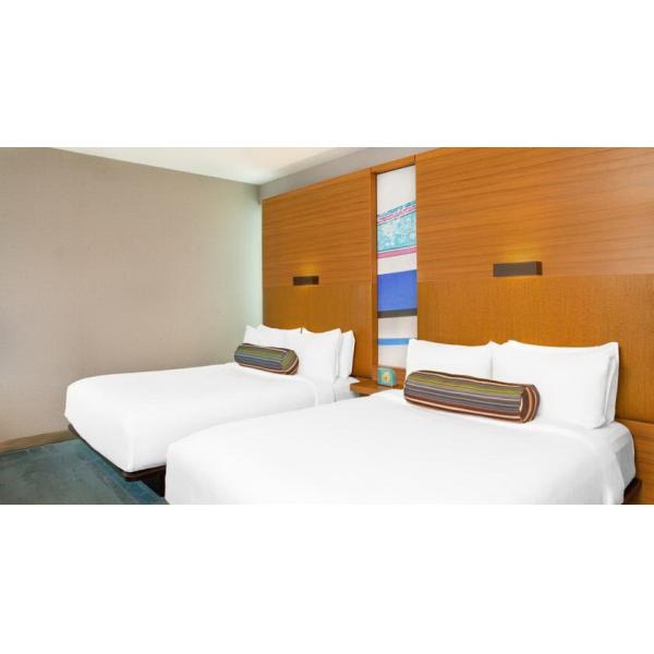 HPL Laminate plywood hotel furniture liquidators Guest rooms Wood Headboards with Wall panels