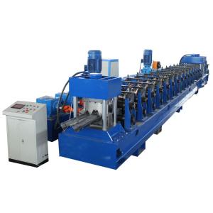 Cheap Highway Beam Roll Guardrail Forming Machine W Beam Crash Barrier Chain Drive for sale