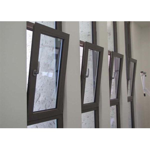 House Building Materials Custom Aluminium Windows Casement Type With Mosquito Net