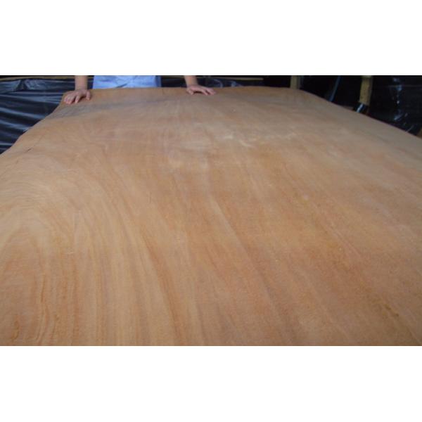 Okoume Yellow Rotary Cut Veneer MDF For Surface Of Furniture
