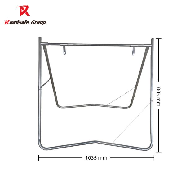 Australian 900X600 1035 Traffic Control Signs Class 1 Reflective CUSTOMIZED Swing Hanging Multi-message metal frame sign stand traffic signs frame