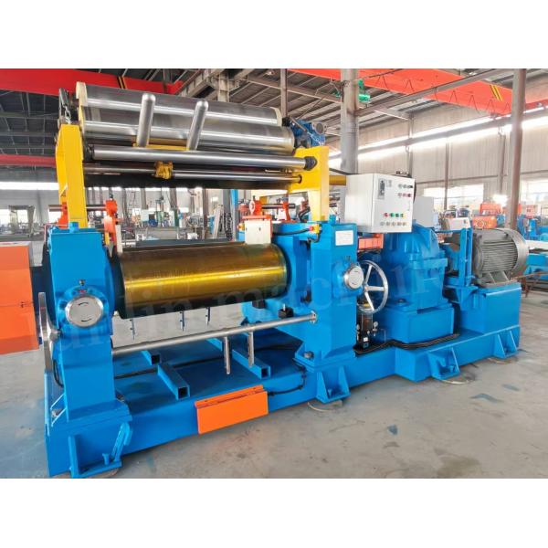 18 Inch Xk-450 Open Type Rubber Mixing Mill Machine 450mm Roller Diameter