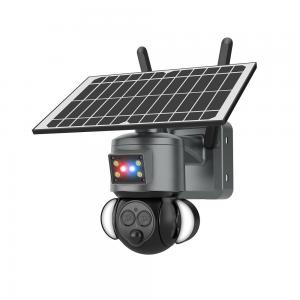 Cheap OEM 4G Lte Solar Security Camera With Sim Card 6MP Low Power Consumption for sale