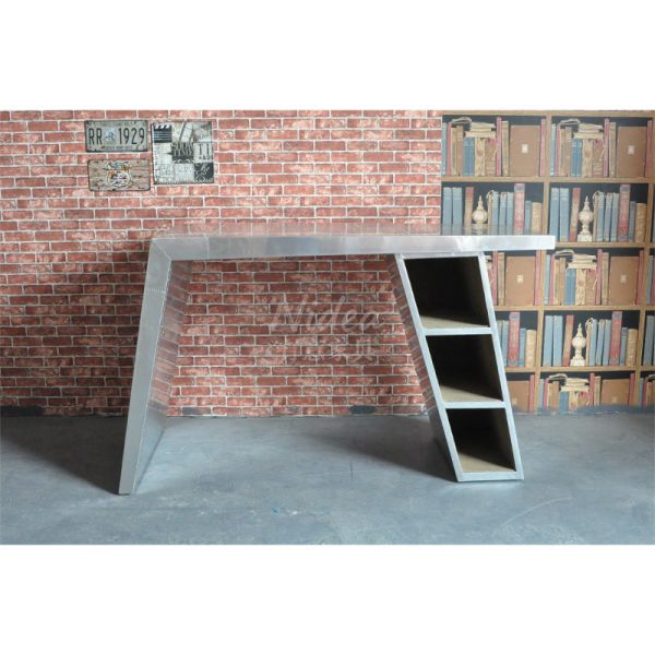 Nidea #8312 Customization Industrial Vintage Handmade Aluminum Console Table Home Office Studio Desk Durable for Wing Furniture