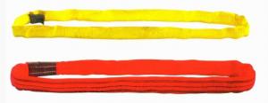 China Overhead Crane Components For Lifting Goods , Red or Yellow Polyester Round Sling Endless Type on sale