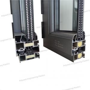 China Highly Toughened Aluminum Sliding Windows With Sound Insulation Strips on sale