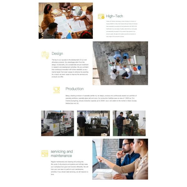 Frameless Glass Partition Wall System for Office Privacy 12mm Tempered Glass with Aluminum Profile Panoramic Glass Partition