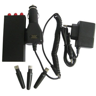 3 Antenna Cheap Handheld Cell Phone GSM CDMA DCS PHS 3G Signal Jammer Blocker Interceptor
