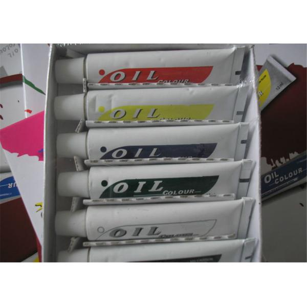 Nozzle Pigment Cream Aluminum Paint Tubes Packaging 50ml Volume 15g Capacity