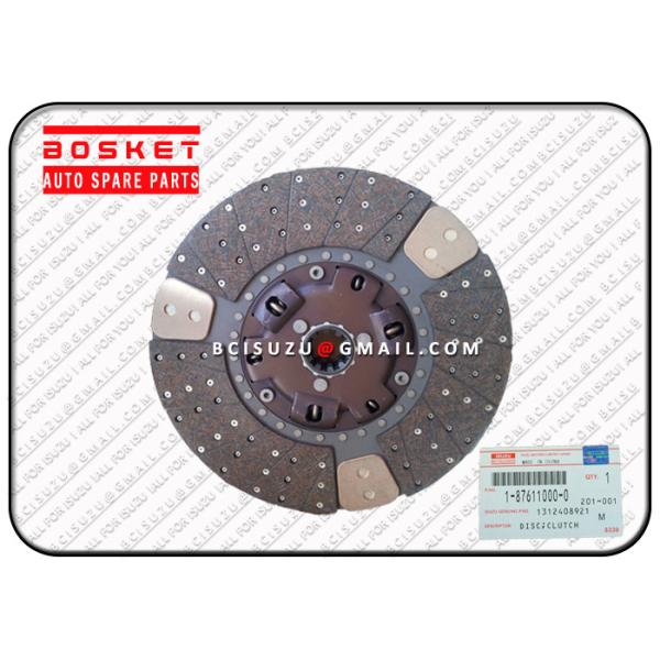 High Performance Iron Isuzu Clutch Disc For Cxz51k 6WF1 1312408921 1-31240892-1